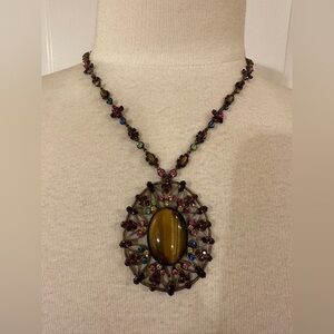 Torrid Multi-Colored Jeweled Statement Necklace